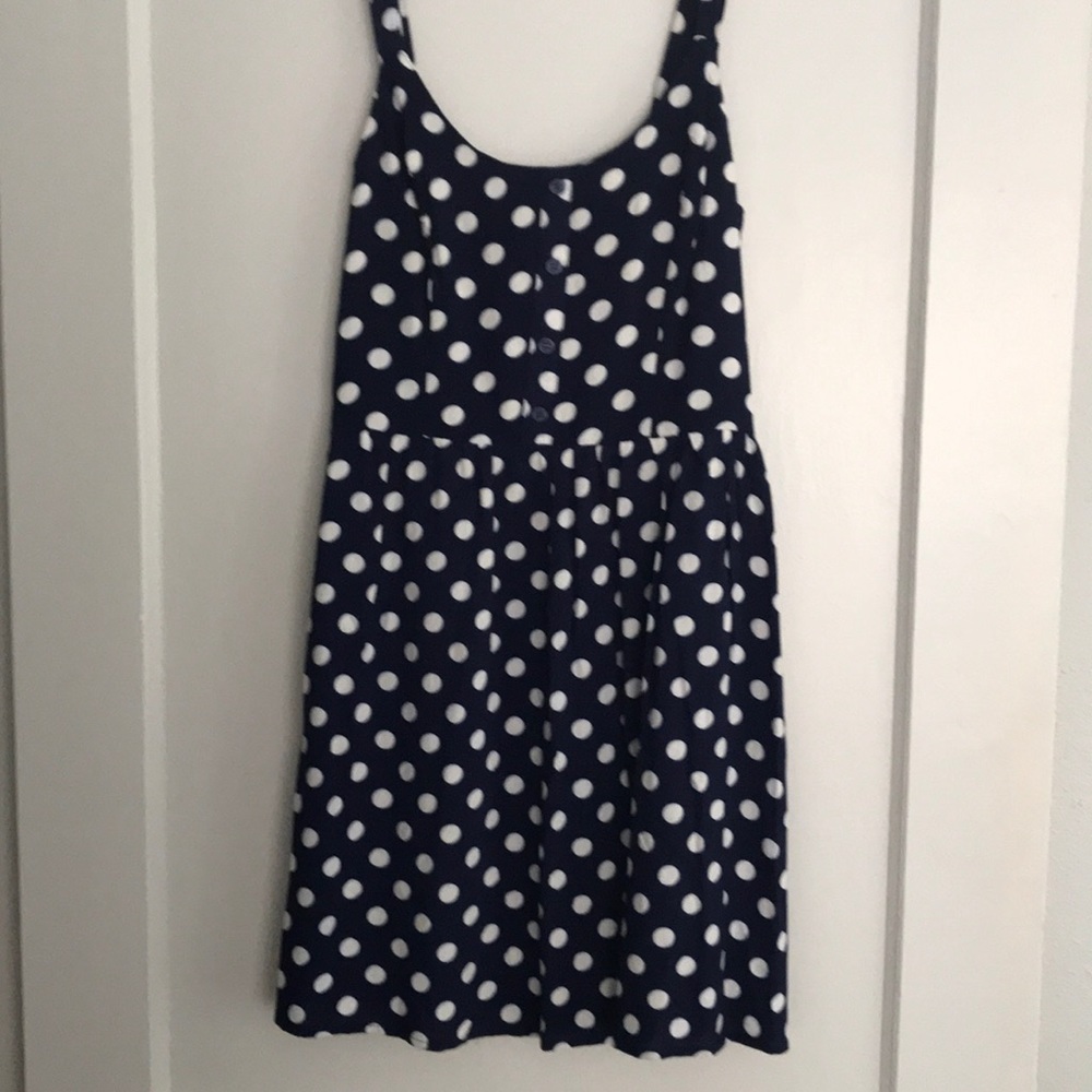 Polka dot mini dress